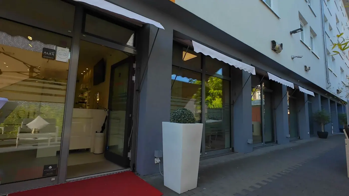 Eingangsbereich des Schönzeit Kosmetikinstituts